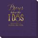 Brews Before The I Dos with Rings Napkins Image 1 of 3